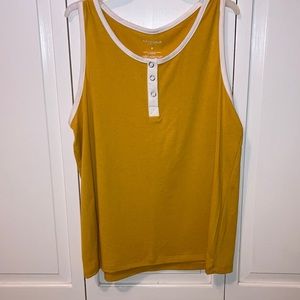 Yellow Arizona tank top